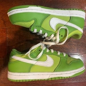 Green Nike Dunks